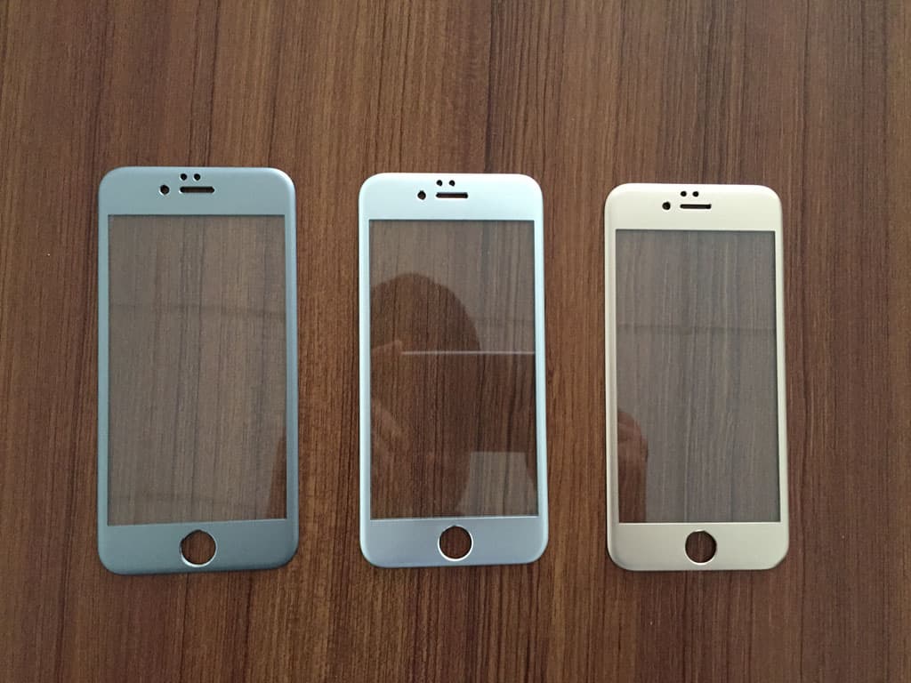 3D tempered glass screen protector for iPhone